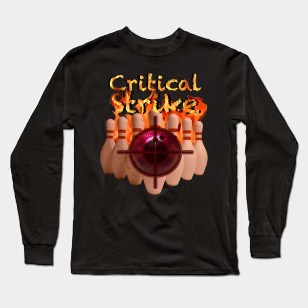 Critical Strike Long Sleeve T-Shirt by BlaineC2040